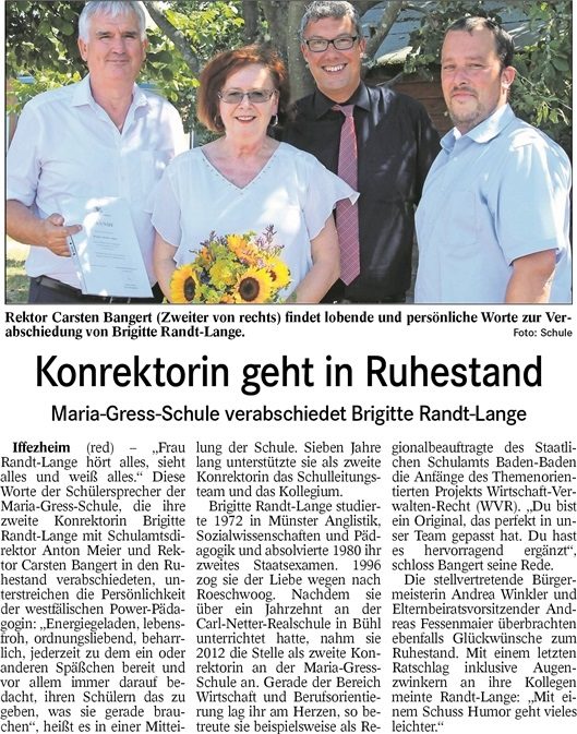 Maria-Gress-Schule Iffezheim