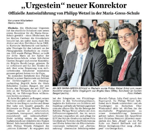 Maria-Gress-Schule Iffezheim