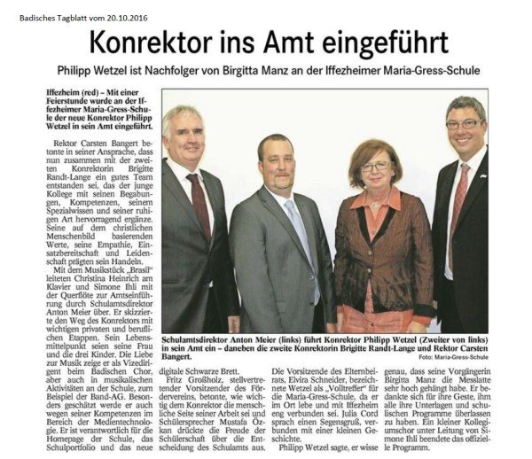 Maria-Gress-Schule Iffezheim