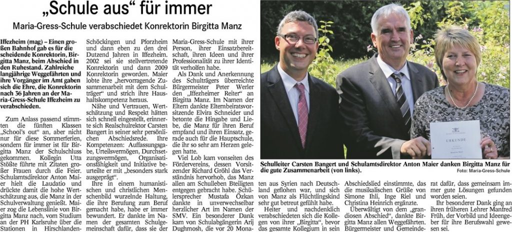 Maria-Gress-Schule Iffezheim