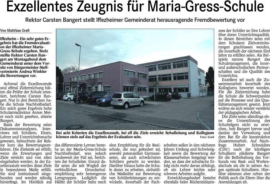 Maria-Gress-Schule Iffezheim