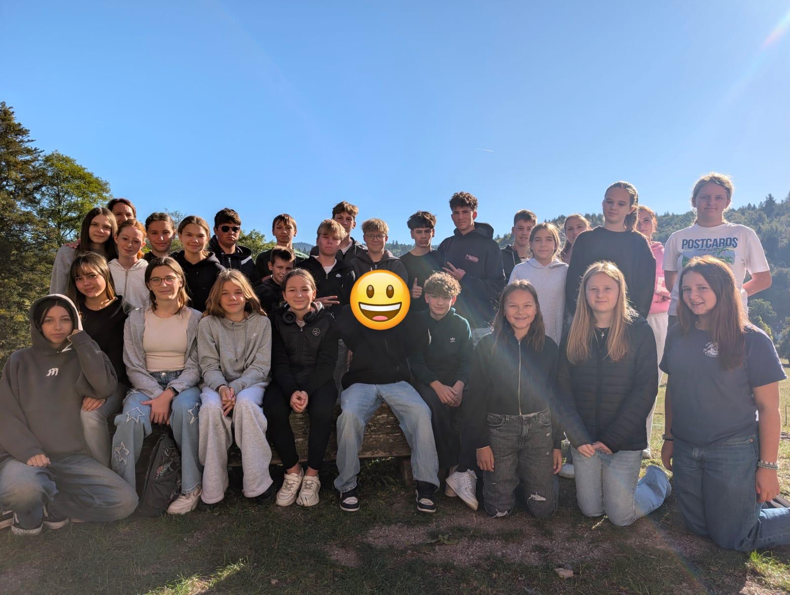 Drei Tage Gemeinschaft: Die 8. Klassen der Maria-Gress-Schule unterwegs